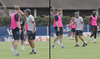 Lobo, stai in mezzo! Tum-tum e vai, Conte prova la tattica: le frasi a De Bruyne-Lobotka | VIDEO