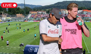 Napoli a Castel di Sangro, partitella blu-arancioni 2-2: assist di De Bruyne per Raspadori! Olivera ko, esce dal campo zoppicando | VIDEO