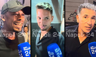 Cena amichevole Napoli Legends: emozione Careca-AlemÃ£o, le battute di Mertens e Santacroce | VIDEO CN24