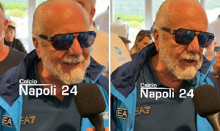 De Laurentiis: Lâentusiasmo per Allegri era ovvio, si riparte dal 4-3-3! Dimaro oasi ideale? Lo vedremo, a un certo punto la moglie trentina vorrebbe metterci le corna... | VIDEO CN24