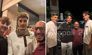 Cena di squadra per la SSC Napoli: serata a Posillipo per sedici azzurri | FOTO CN24