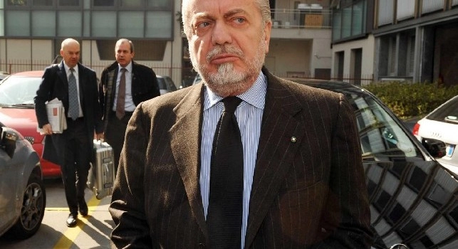 Ecco perch&egrave; De Laurentiis aveva evitato un colloquio con la squadra subito dopo la partita