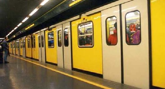 Napoli-Genoa, incrementate le corse della metro a Fuorigrotta per garantire il deflusso dei tifosi a fine gara