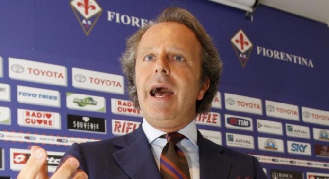Fiorentina, dura contestazione nei confronti di Della Valle: spunta uno striscione