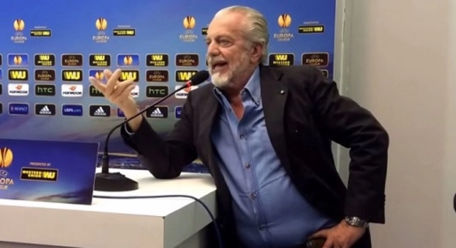 De Laurentiis: Sto investendo di nuovo nel calcio, ma non in Italia