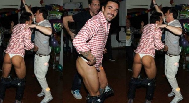 FOTO - Argentina, una top model pubblica scatti osè di Lavezzi: Il macho d'America usa il perizoma