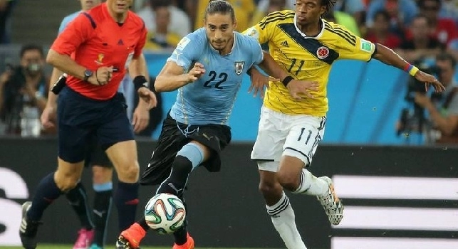 Altra tegola per la Juve, Cuadrado mette KO Caceres in Uruguay-Colombia