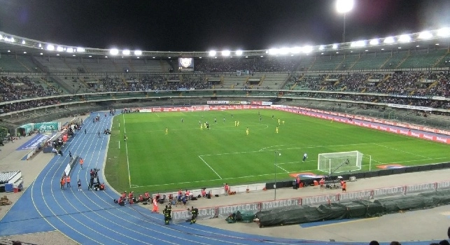 Verona-Napoli, biglietti per i tifosi azzurri in vendita da luned&igrave;: ecco il prezzo