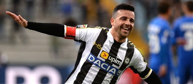 Di Natale annuncia l'addio all'Udinese: Col Carpi la mia ultima partita