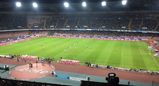 Napoli-Inter, al San Paolo si attendono cinquantamila spettatori