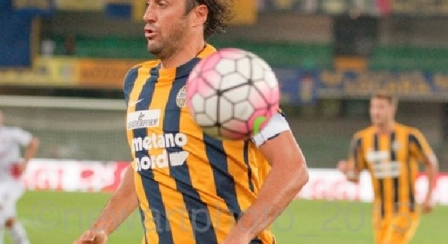 Verona, Toni si candida: Pronto per il Napoli, decider&agrave; il mister. Non siamo brocchi
