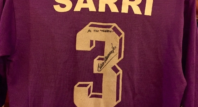 FOTO - La 3 di Maurizio Sarri e quella dedica al suo compagno-giocatore: Al mio Tardelli...