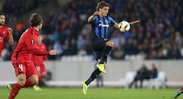 Club Brugge, Vossen: Napoli avversario forte, astuto e scaltro. Giocare a porte chiuse ci ha condizionato