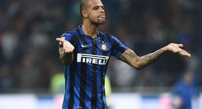 Inter, Felipe Melo dimesso dall'ospedale: nessun problema dopo lo scontro con Medel