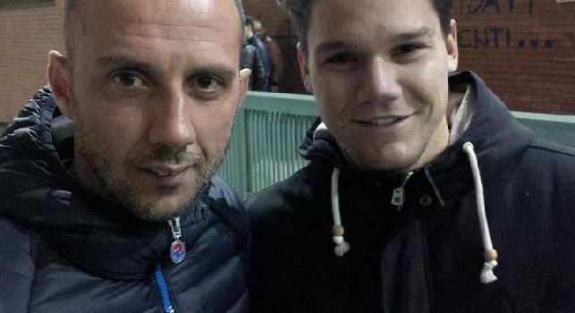 FOTO ESCLUSIVA - L'ex azzurro Mascara in Curva B per Napoli-Inter