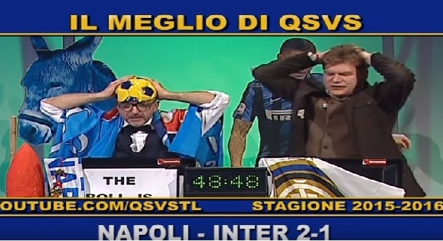 VIDEO - Il Napoli abbatte l'Inter, clima da funerale a TeleLombardia: interisti increduli e disperati