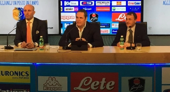 RILEGGI LIVE - Formisano: Sorpresa per i tifosi presenti al San Paolo. Verranno premiati in mezzo al campo dai calciatori. Tabelloni? La richiesta la facemmo, ma...
