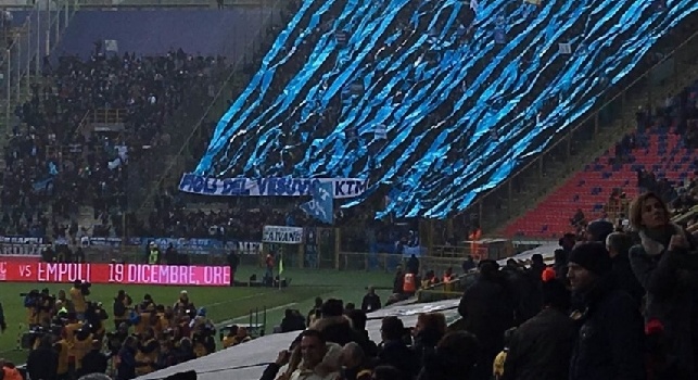 FOTO - A 2 anni di distanza arriva la risposta dei napoletani allo striscione vergognoso dei bolognesi