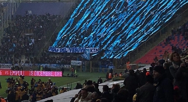FOTO - A 2 anni di distanza arriva la risposta dei napoletani allo striscione vergognoso dei bolognesi