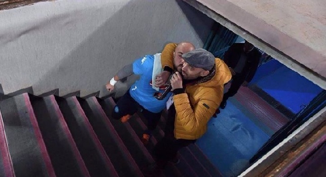 FOTO - Bellini: E' in questi momenti che gli amici ti abbracciano pi&ugrave; forte