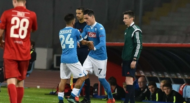 Gazzetta: Insigne-Callejon fantasia e gol, altro che Iago e Salah: spunta una statistica mostruosa per Lorenzo. Due scene dimostrano il disagio giallorosso