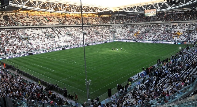 Juventus-Napoli - Anticipata alle 18 l'apertura dello 'Stadium'