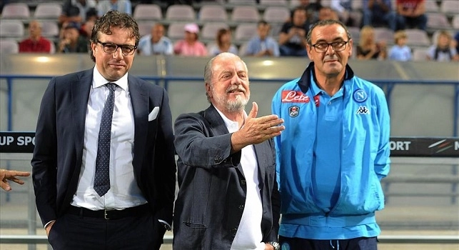 Triangolare Napoli-Benevento-Avellino, c'&egrave; l'ok di Giuntoli: ecco data e luogo