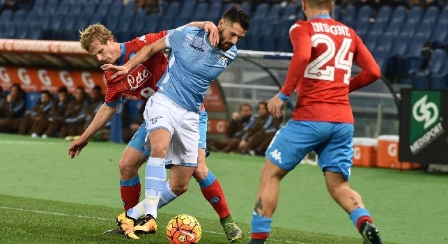 <i>Tuttosport</i> - Inter, Candreva ad un passo: c'è il sì del giocatore, ma il Napoli non molla