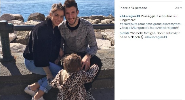FOTO - Passeggiata sul lungomare per Vasco Regini: ecco il tweet della compagna