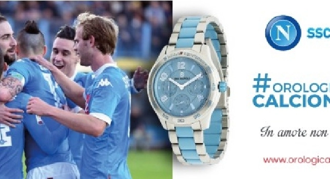 Arriva la Nuova ed Unica collezione di Orologi Ufficiali SSC Napoli
