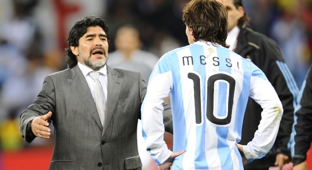 Messi torna in nazionale, Maradona non ci sta: Tutta una messinscena: gli è sfuggito il controllo