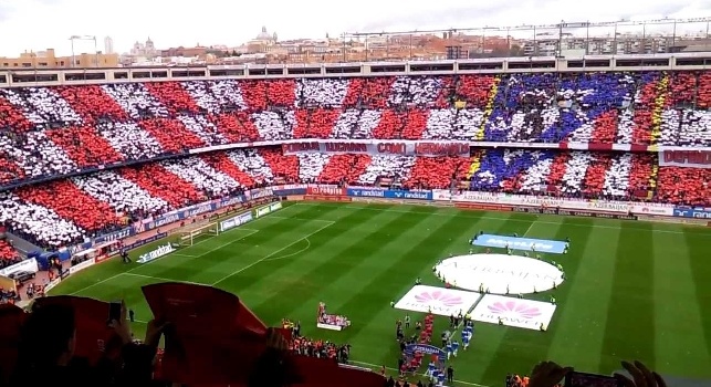 Champions League, anche i tifosi dell'Atletico Madrid cantano <i>Un giorno all'improvviso</i>