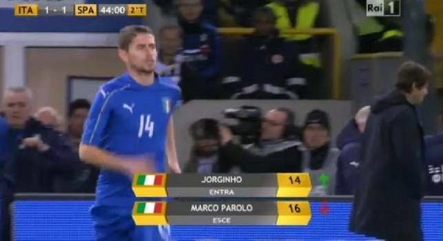 FOTOGALLERY - Jorginho fa il suo esordio con l'Italia, ingresso da leone contro la Spagna
