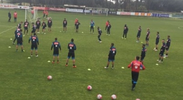 Castelvolturno, ripresi gli allenamenti: differenziato per Reina, Tonelli e Giaccherini