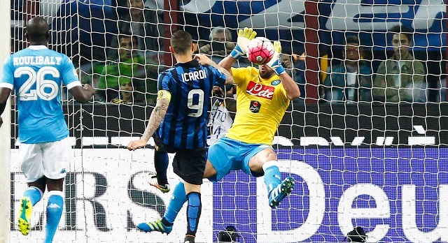 Inter-Napoli, le pagelle: Gabbiadini inconsistente, Hamsik scompare! Allan l'unico a dannarsi, Mertens fa quel che può