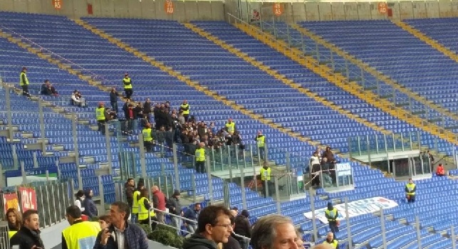 Roma-Napoli 2500 biglietti disponibili per il settore ospiti. Completamente chiusa la curva nord adiacente