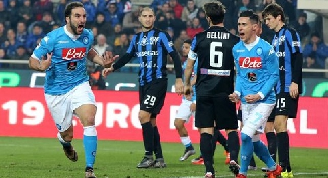 Napoli-Atalanta, i precedenti sono a favore degli azzurri. L'ultima vittoria nerazzurra risale al 2012
