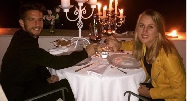 FOTO - Compleanno Mertens, cena a lume di candela in un posto incantevole di Napoli