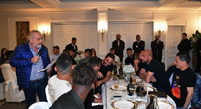 SKY - De Laurentiis raggiante, ha stanziato un maxi premio Champions alla squadra: le cifre