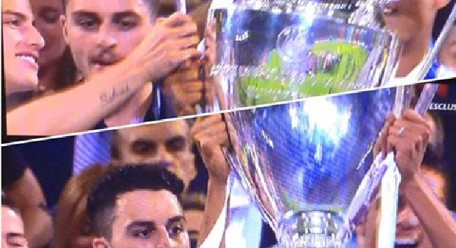 FOTO - Ricordate il 'Re delle imbucate' in Coppa Italia col Napoli? Ieri ha alzato la Champions col Real