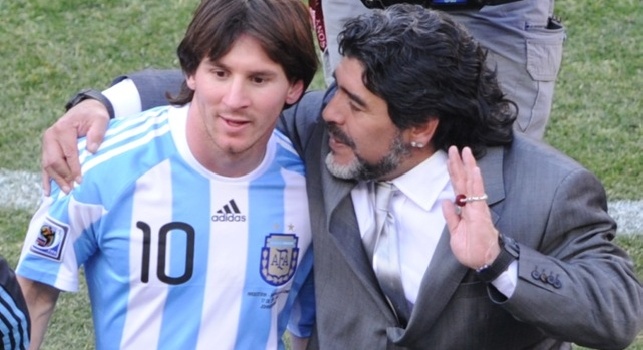 Maradona: Basta rompere le palle a Messi! L'ho chiamato, lo voglio in Nazionale: senza di lui non si vince