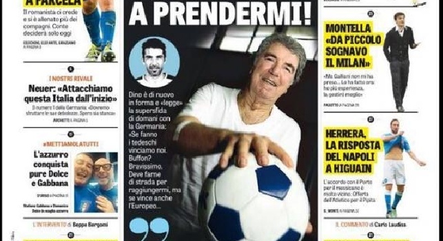 FOTO - Prima pagina Gazzetta: Herrera, la risposta del Napoli ad Higuain. Accordo molto vicino con il Porto, offerta dell'Atletico per il Pipita