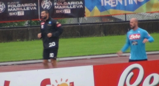 FOTO CN24 - Dimaro, Reina e Albiol di nuovo a lavoro!