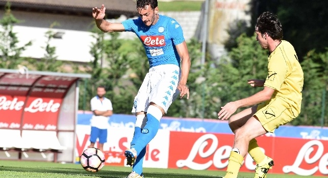 VIDEO - Trento-Napoli 0-2 dopo 45': doppietta di Gabbiadini, che botta dalla lunga distanza!