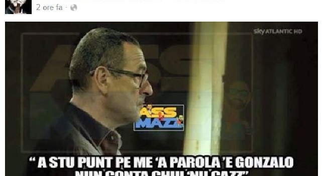 FOTO - Fortunato Cerlino cita Gomorra sul caso Higuain: A 'stu punto 'a parola 'e Gonzalo...