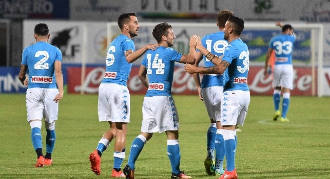 VIDEO - Napoli-Entella 5-0, gli highlights: rivedi gli splendidi gol di Mertens ed Insigne!