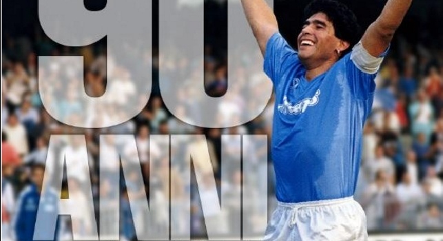 Maradona: Orgoglioso di aver giocato a Napoli! Un club è nulla senza tifosi. Non vogliamo essere secondi, vogliamo il primo posto!