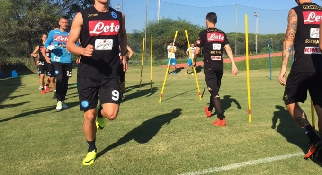 Castelvolturno, il report: Milik già lavora col gruppo, differenziato per Reina, Tonelli e Giaccherini