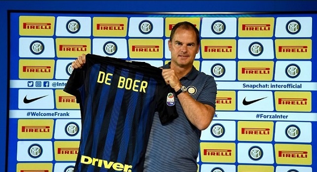 De Boer: All'Inter serviva tempo, prendete come esempio il Napoli: ci hanno messo 8 anni perché il progetto rendesse