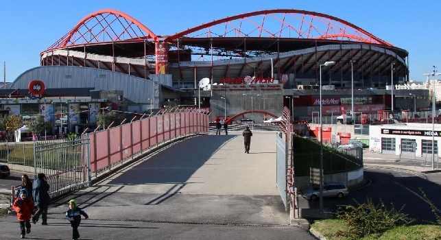 FOTOGALLERY - Ecco l'Estadio da Luz: il tempio del Benfica, prossimo avversario in Champions